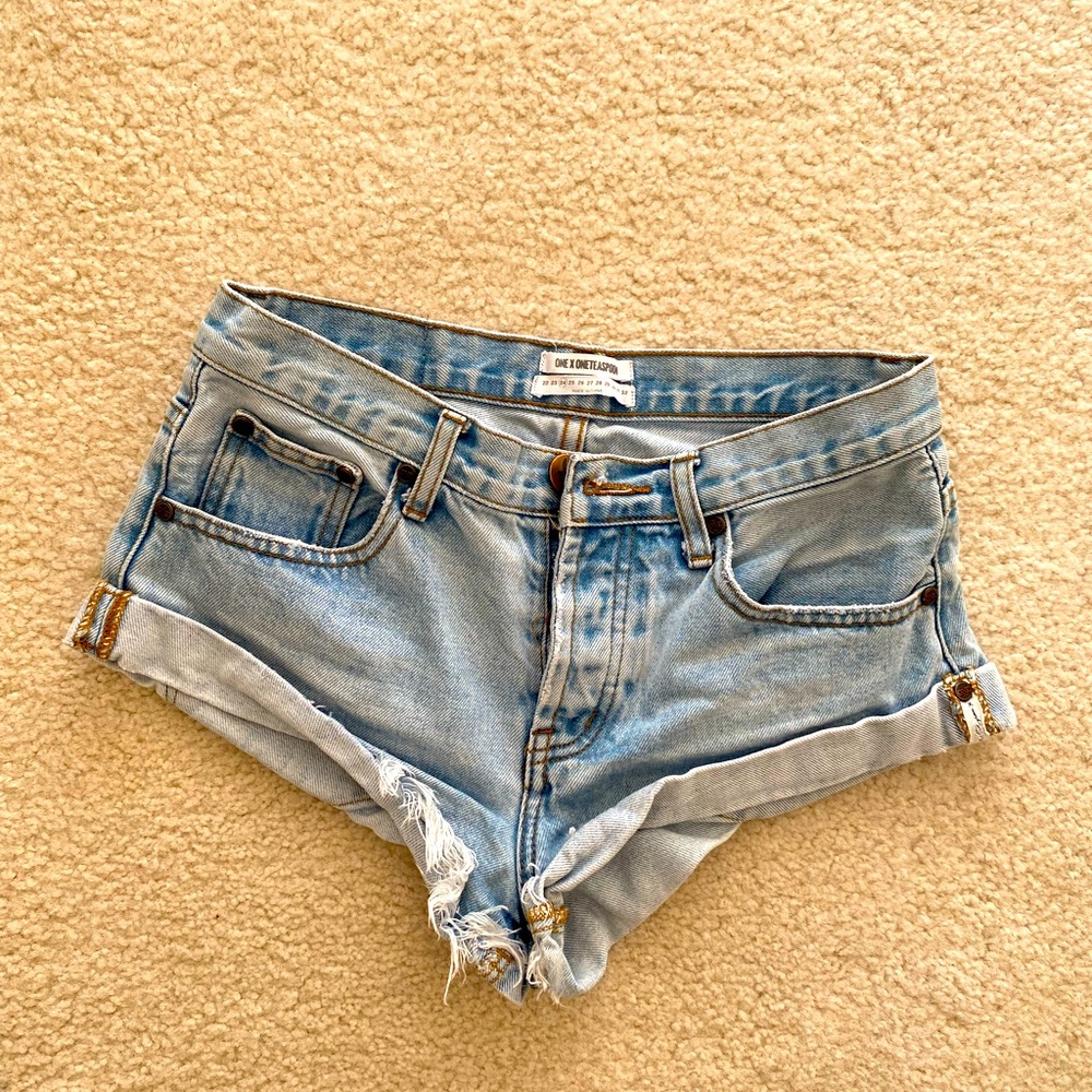 Vintage jean shorts